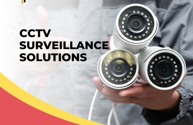 High-definition CCTV cameras installed for real-time monitoring and security surveillance.