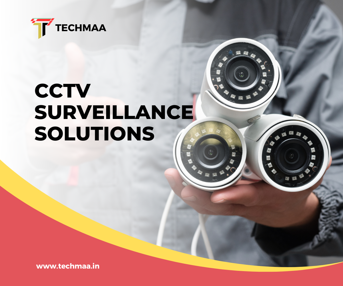 High-definition CCTV cameras installed for real-time monitoring and security surveillance.